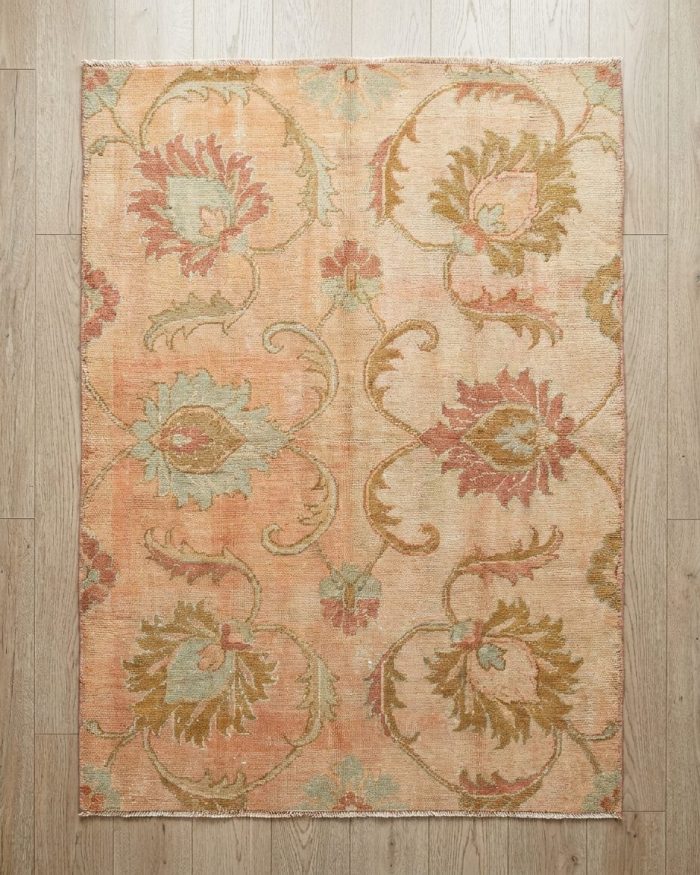 Antique Turkish Oushak — 8' 5" x 10' 7"